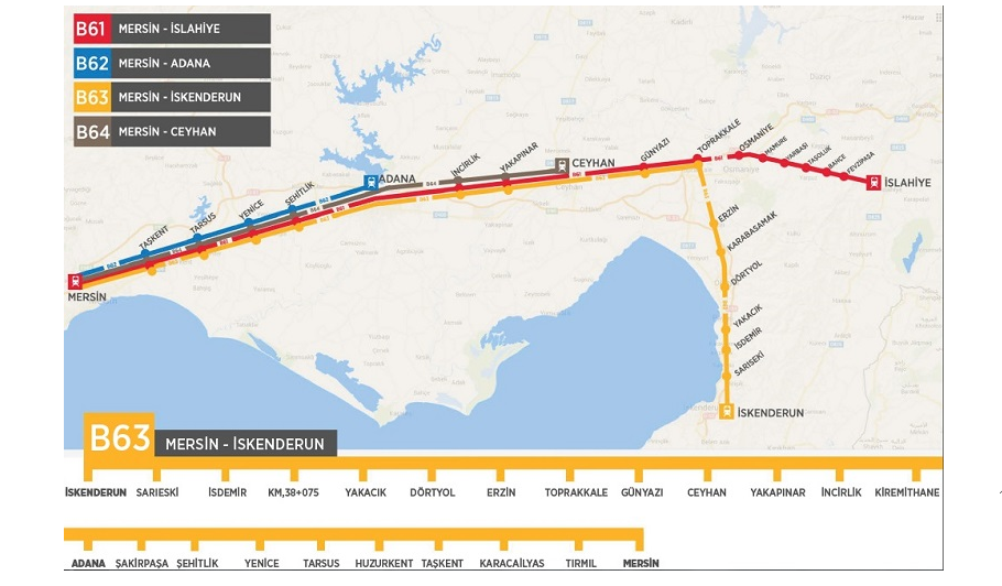 Mersin Adana Tren Saatleri